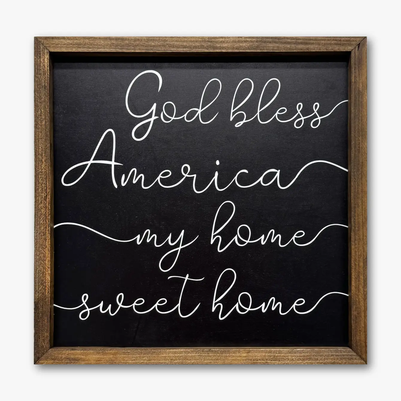 TIMBERLAND FRAME GOD BLESS AMERICA BLACK