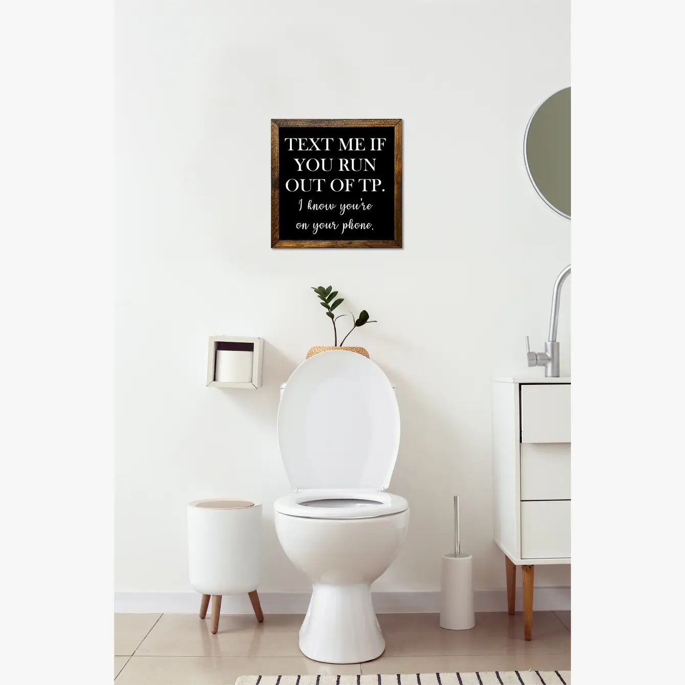 TIMBERLAND FRAME TEXT ME TP BLACK