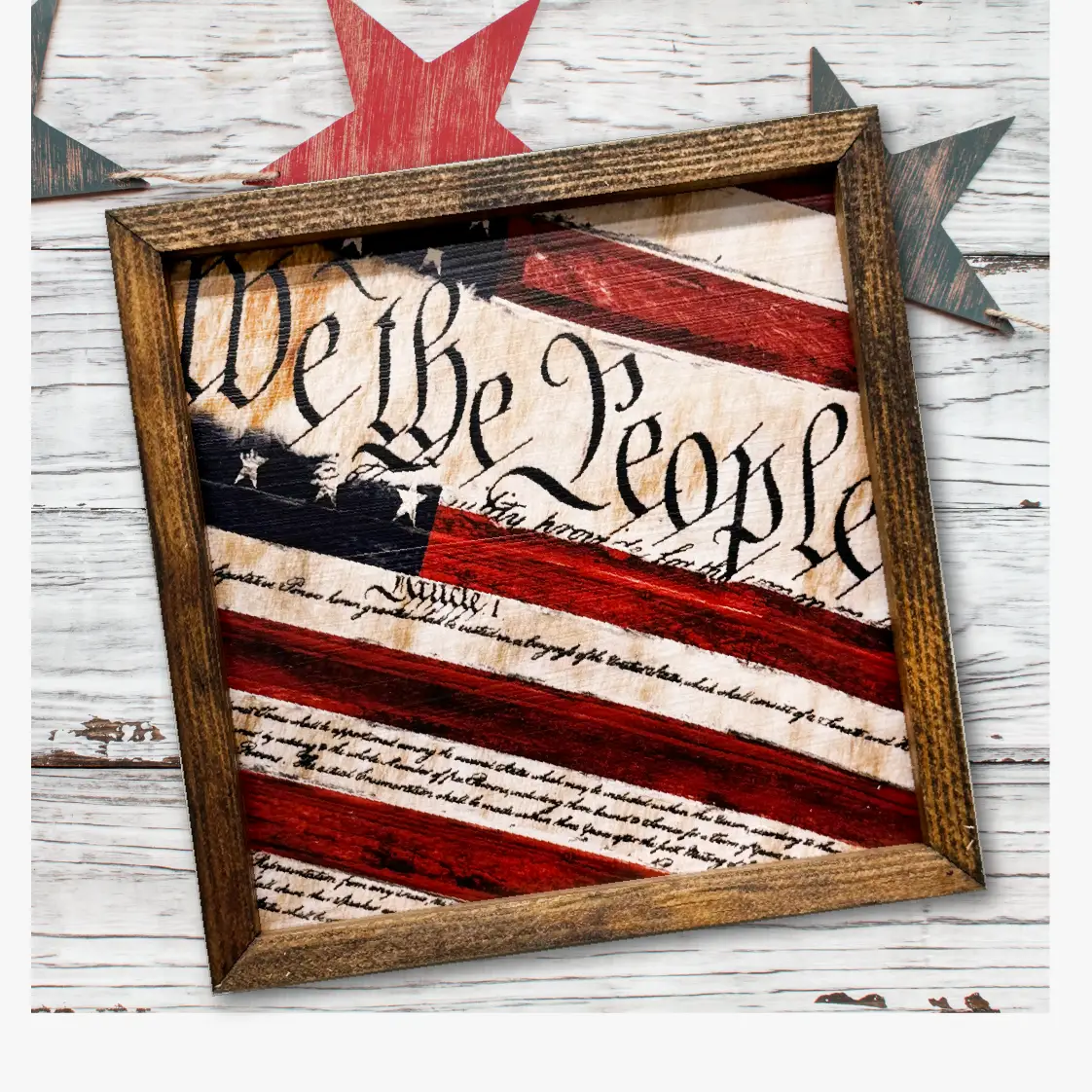 TIMBERLAND FRAME WE THE PEOPLE