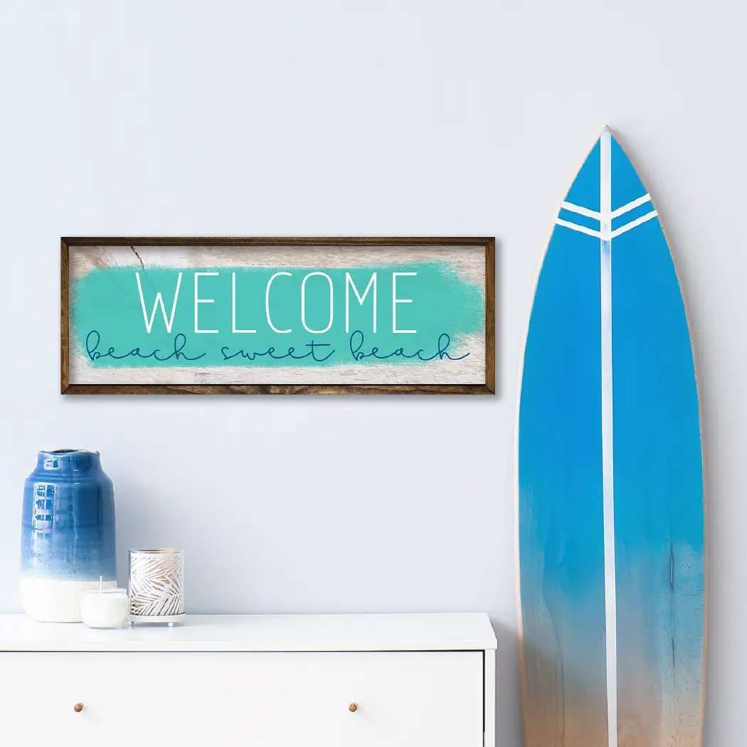 TIMBERLAND FRAME WELCOME BEACH SWEET BEACH (TEAL)