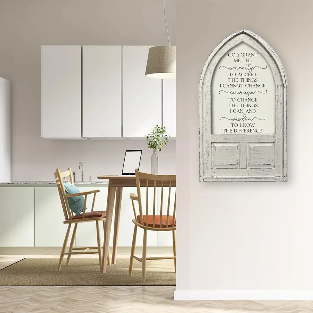 Small Arched Framed Serenity Prayer