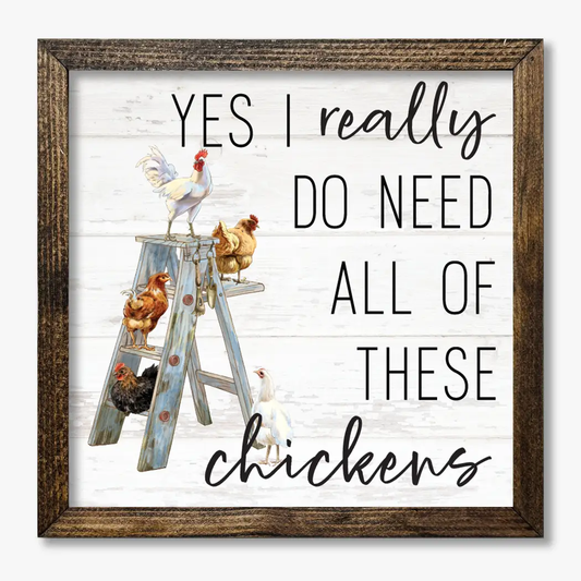TIMBERLAND FRAME YES I REALLY DO NEED ALL THESE CHICKENS