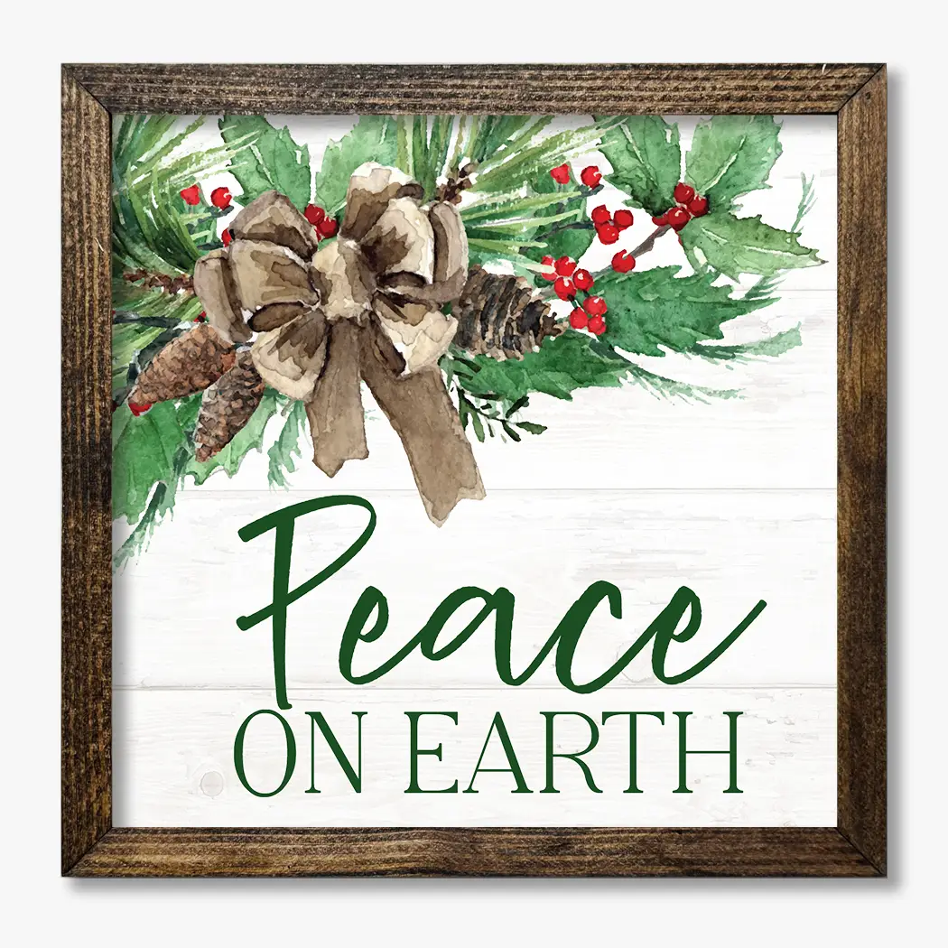 TIMBERLAND FRAME PEACE ON EARTH