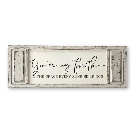 FRAMED CANVAS YOU'RE MY FAITH
