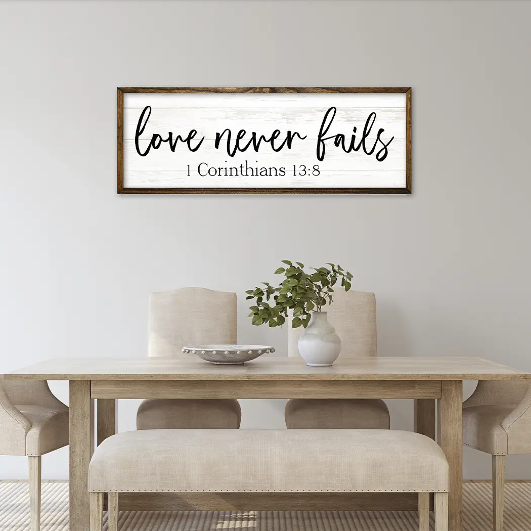 TIMBERLAND FRAME LOVE NEVER FAILS WHITE
