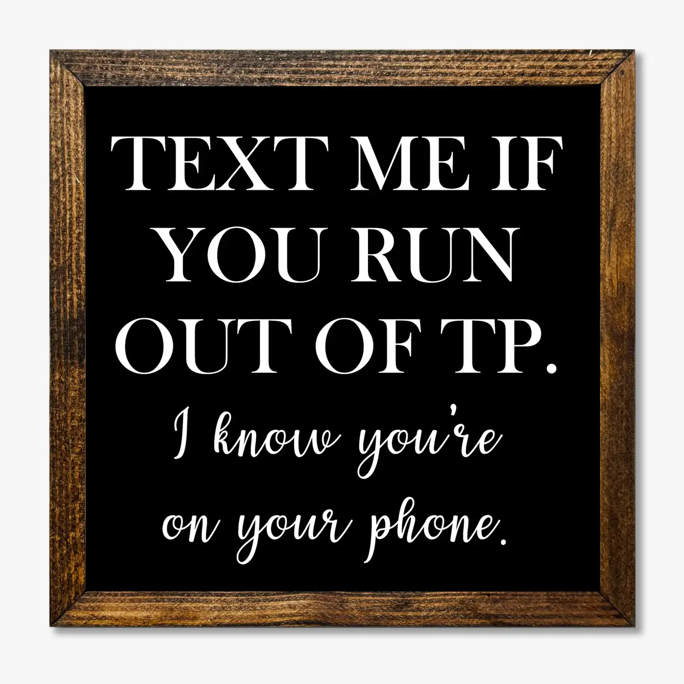 TIMBERLAND FRAME TEXT ME TP BLACK