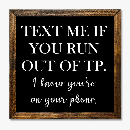 TIMBERLAND FRAME TEXT ME TP BLACK