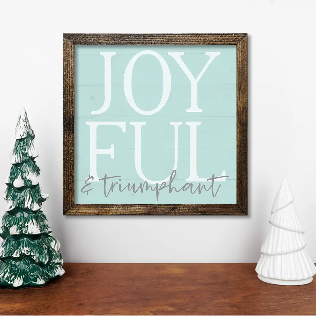 TIMBERLAND FRAME JOYFUL & TRIUMPHANT