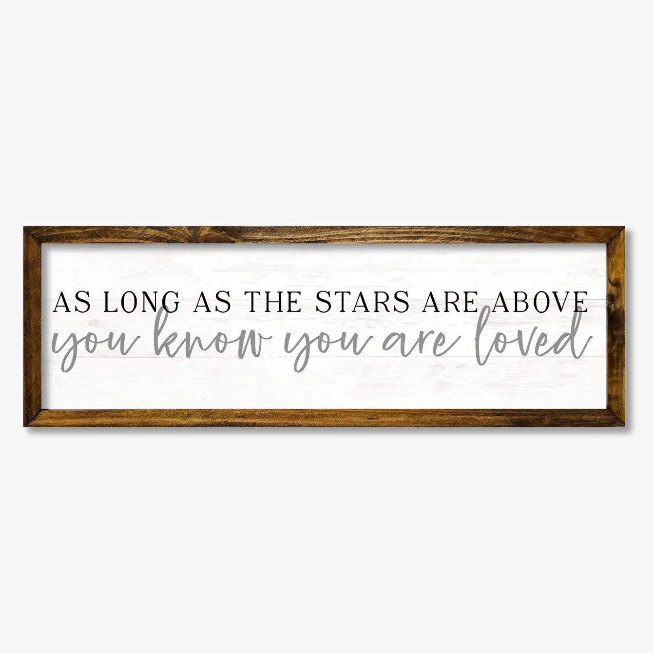 TIMBERLAND FRAME KNOW YOU ARE LOVED