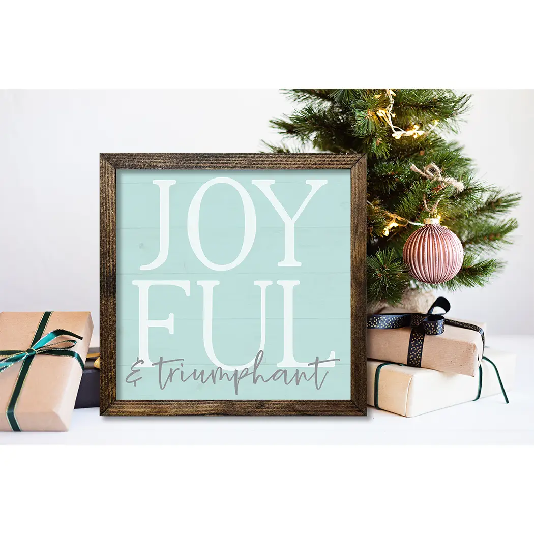 TIMBERLAND FRAME JOYFUL & TRIUMPHANT