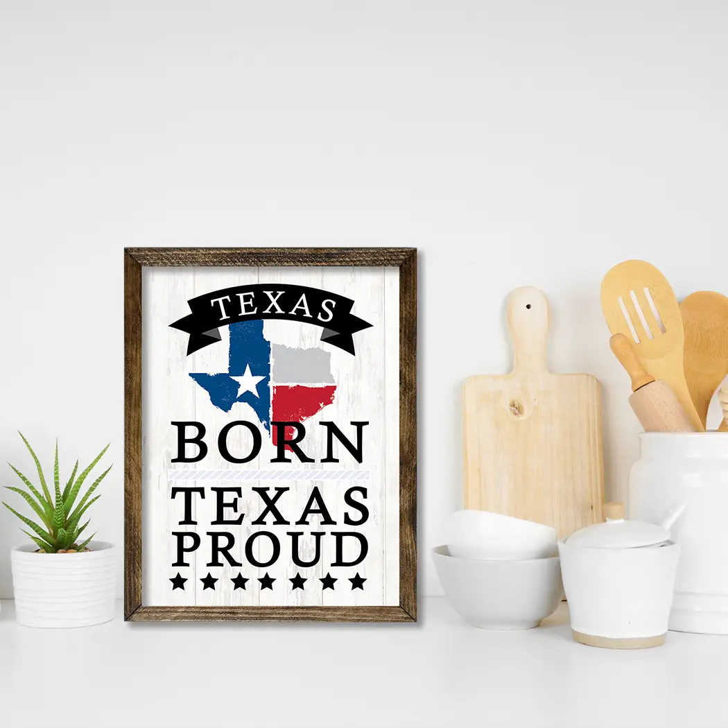 TIMBERLAND FRAME BORN TEXAS PROUD