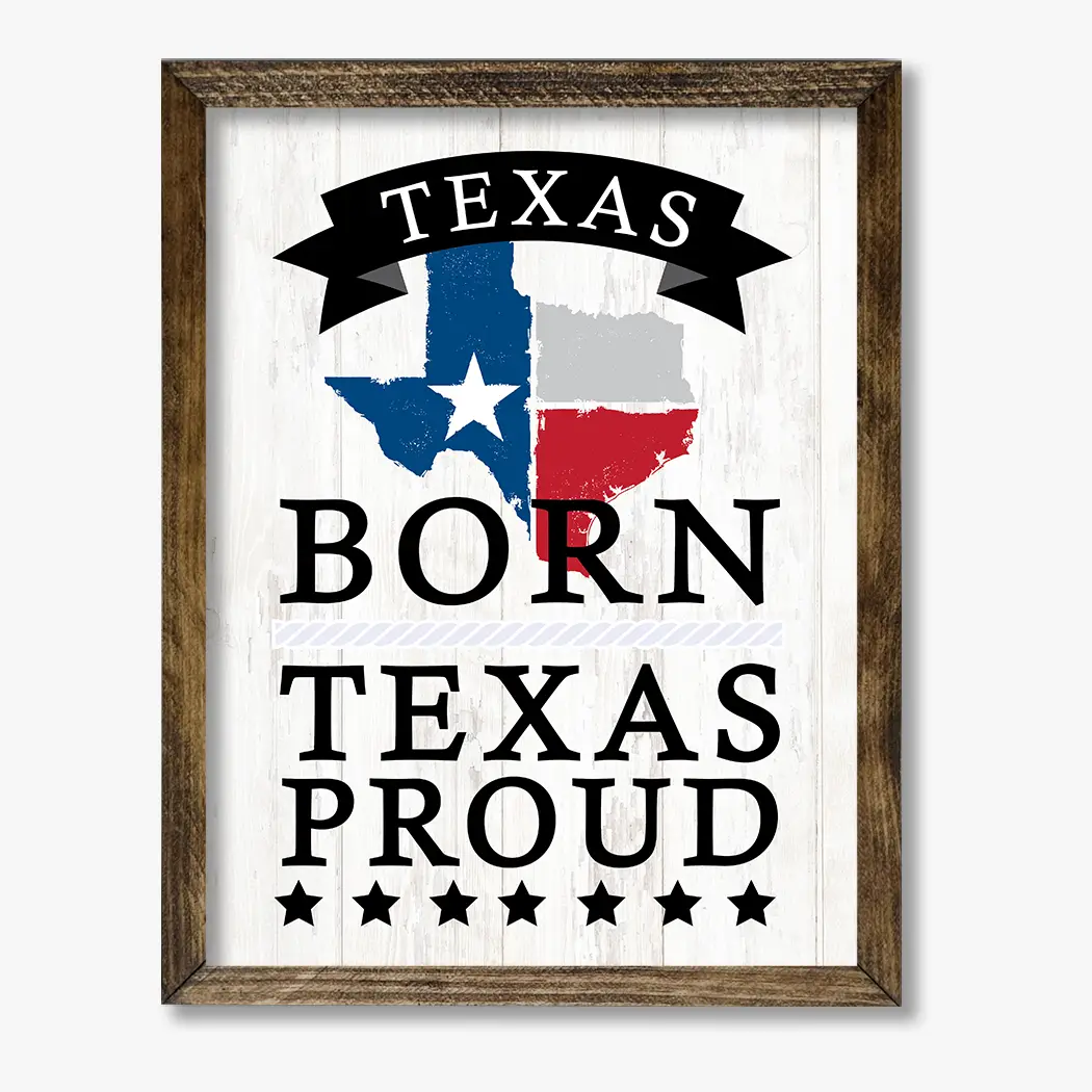 TIMBERLAND FRAME BORN TEXAS PROUD