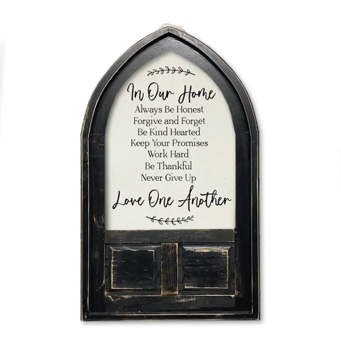 Small Arched Framed In Our Home