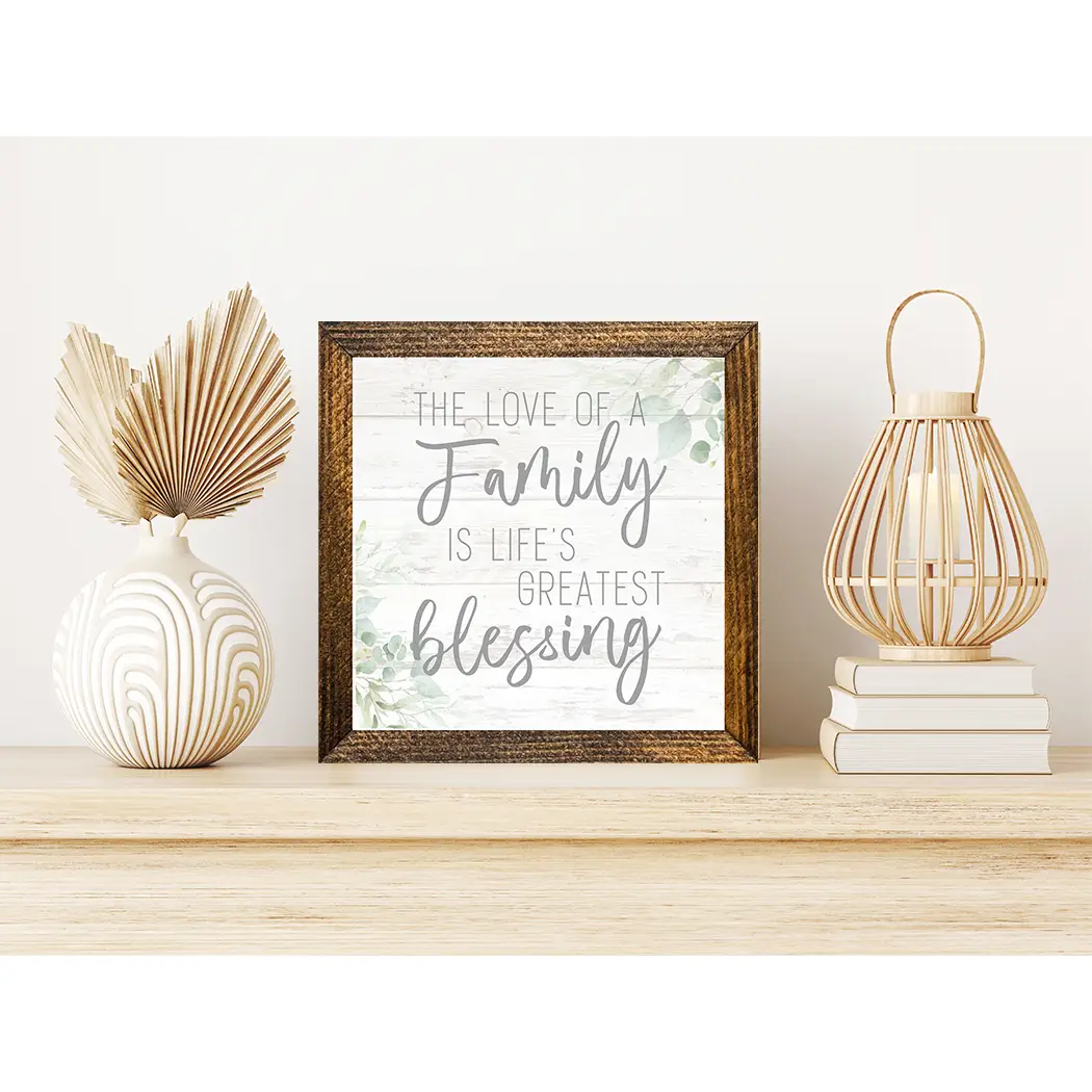 TIMBERLAND FRAME THE LOVE OF A FAMILY WHITE