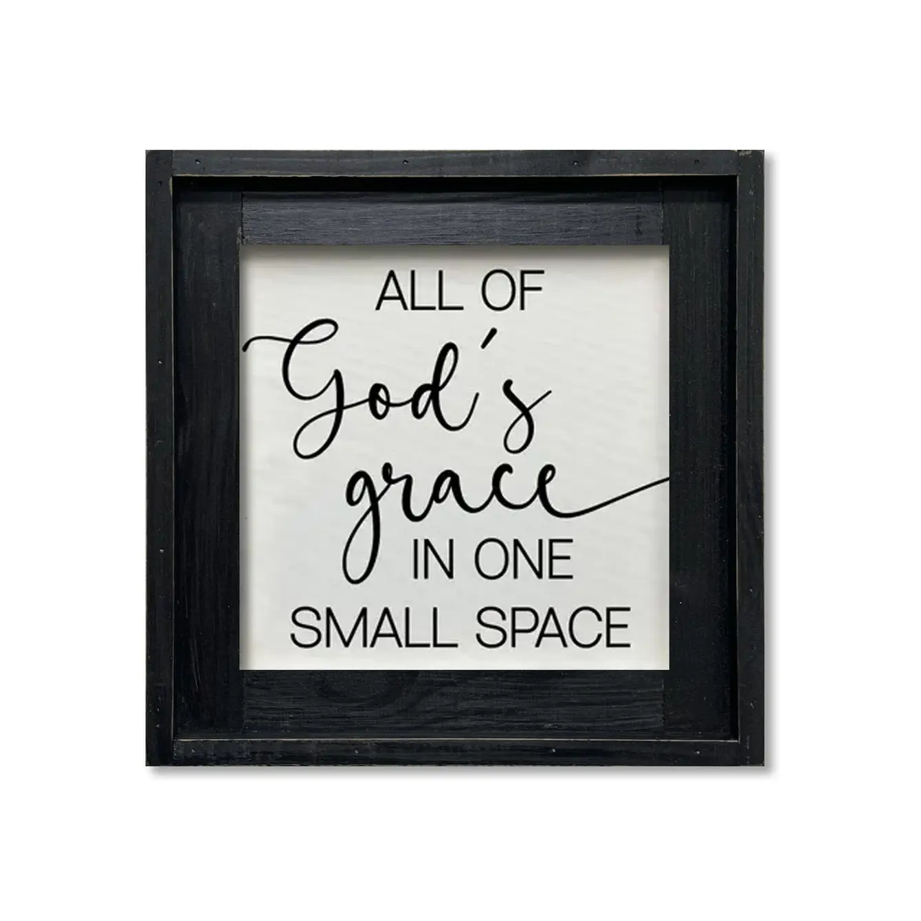 FRAMED CANVAS GODS GRACE