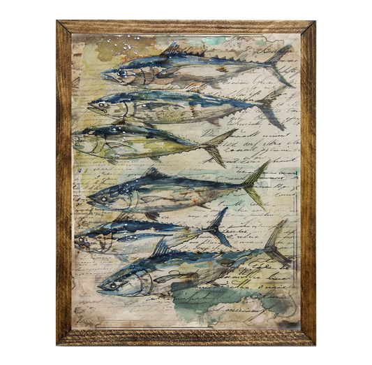 TIMBERLAND FRAME JUNK JOURNAL SCHOOL OF FISH