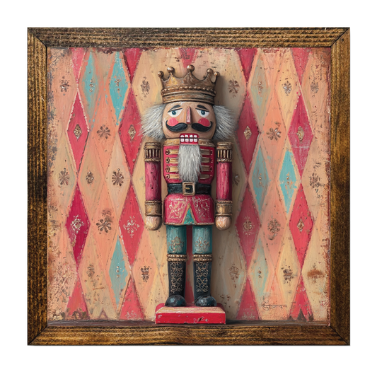 TIMBERLAND FRAME CHRISTMAS NUTCRACKER BOLD PINK GEOMETRIC 4