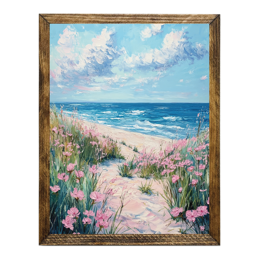 ARTISTIC SERIES TIMBERLAND-MODERN PASTEL WALK TO THE BEACH