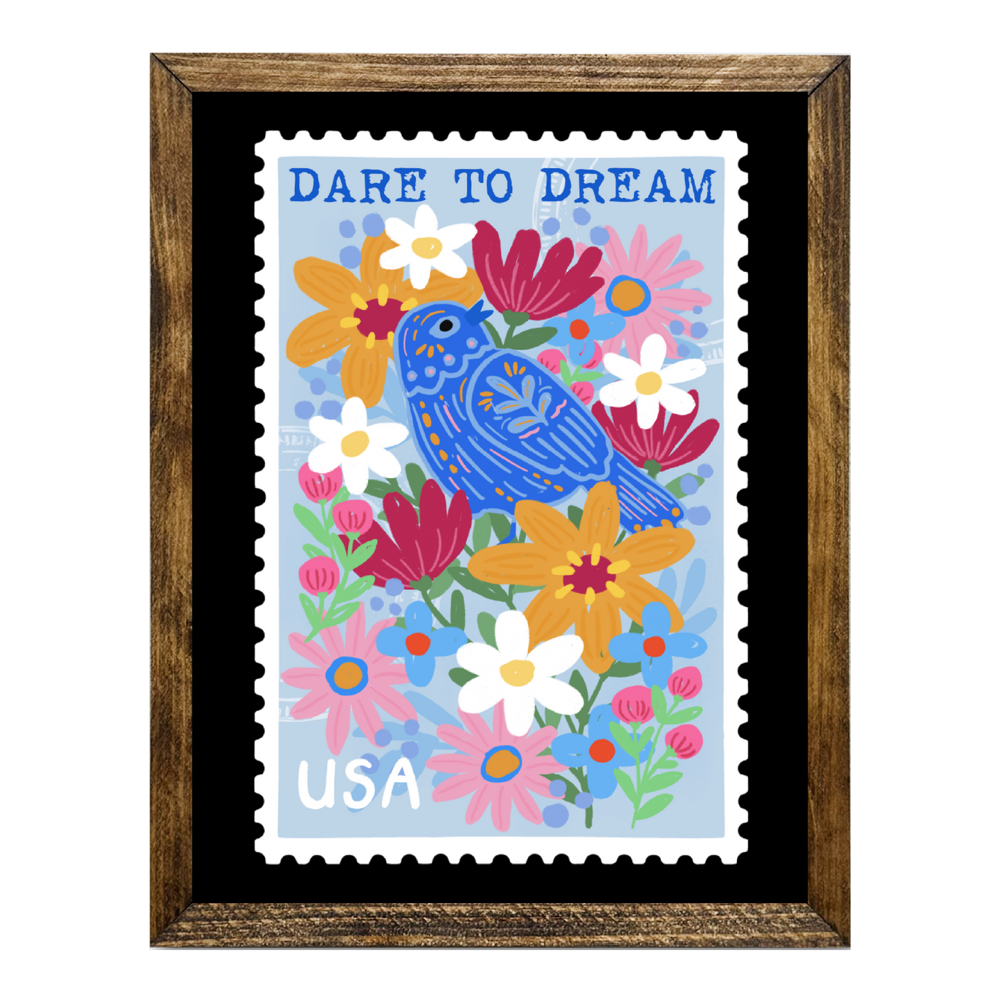 TIMBERLAND "STAMPED SERIES" DARE TO DREAM BLUE BIRD
