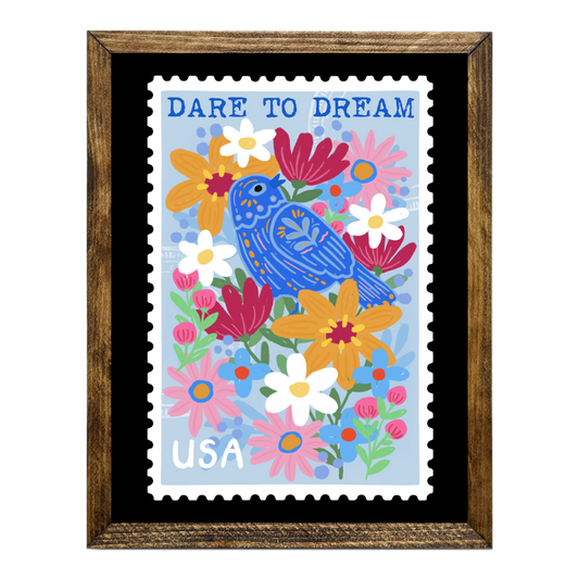 TIMBERLAND "STAMPED SERIES" DARE TO DREAM BLUE BIRD