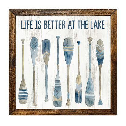TIMBERLAND FRAME LIFE BETTER LAKE OARS
