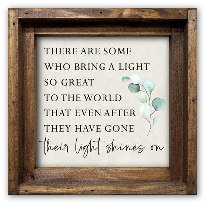 FRAMED CANVAS SO GREAT...THEIR LIGHT SHINES ON