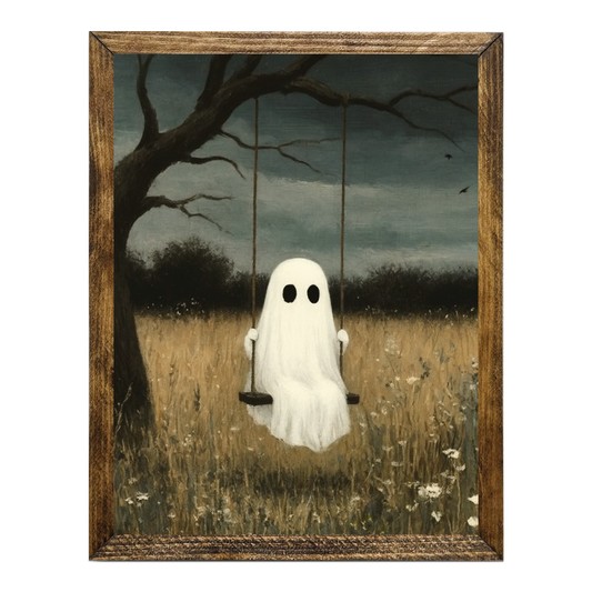 THE WANDERING GHOSTS SERIES-Playground Phantoms Tree Swing