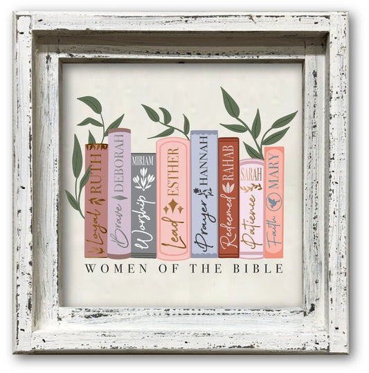 FRAMED CANVAS WOMEN OF THE BIBLE
