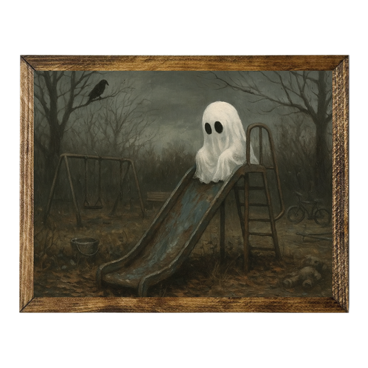 THE WANDERING GHOSTS SERIES-Playground Phantoms Lonely Slide