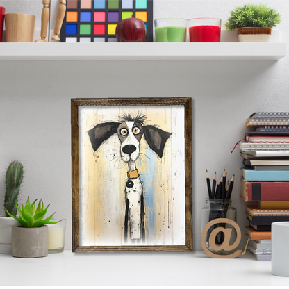 TIMBERLAND FRAME DOG ARTWORK 5