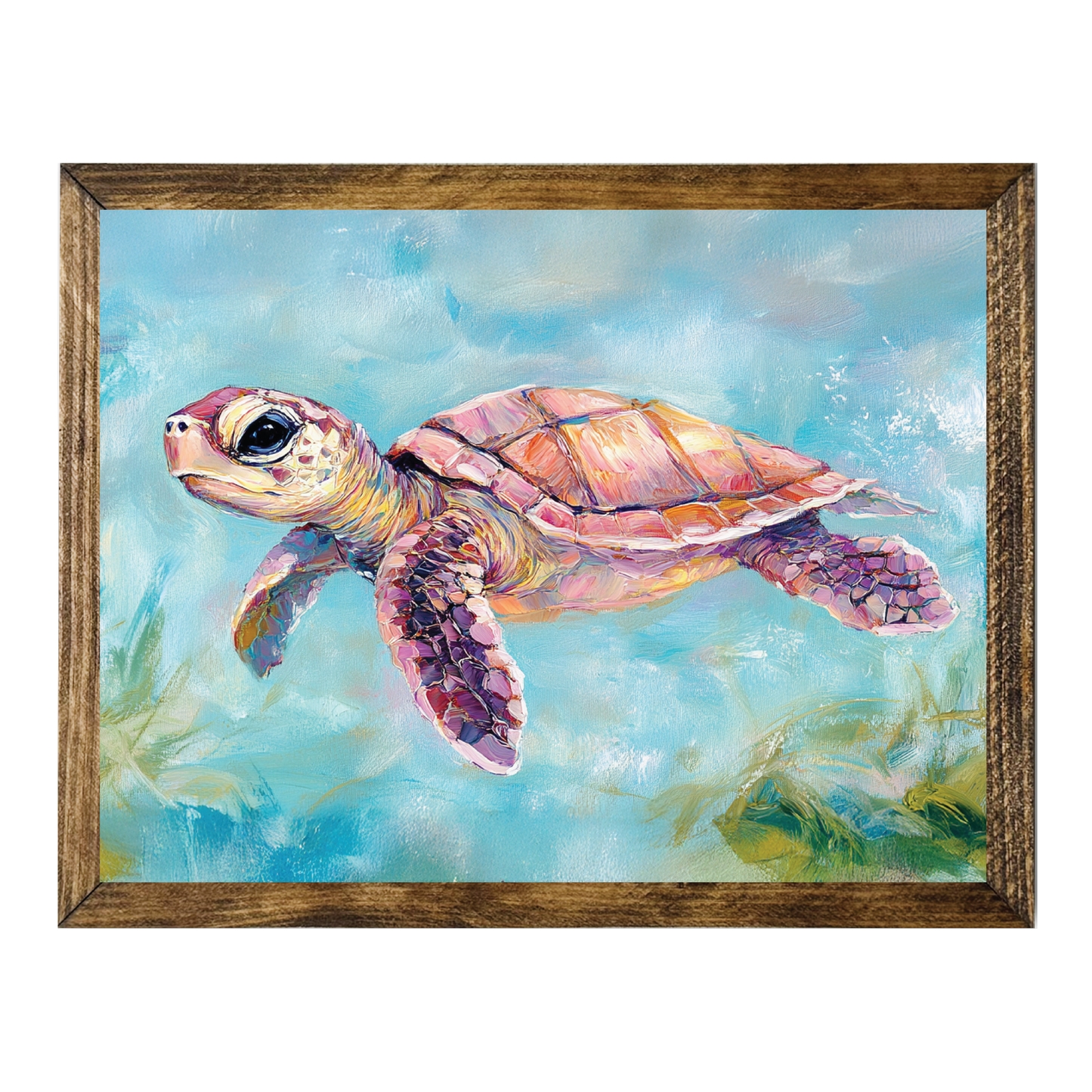 ARTISTIC SERIES TIMBERLAND- PASTEL BABY SEA TURTLE 2