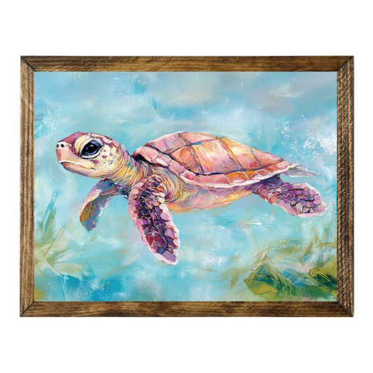 ARTISTIC SERIES TIMBERLAND- PASTEL BABY SEA TURTLE 2