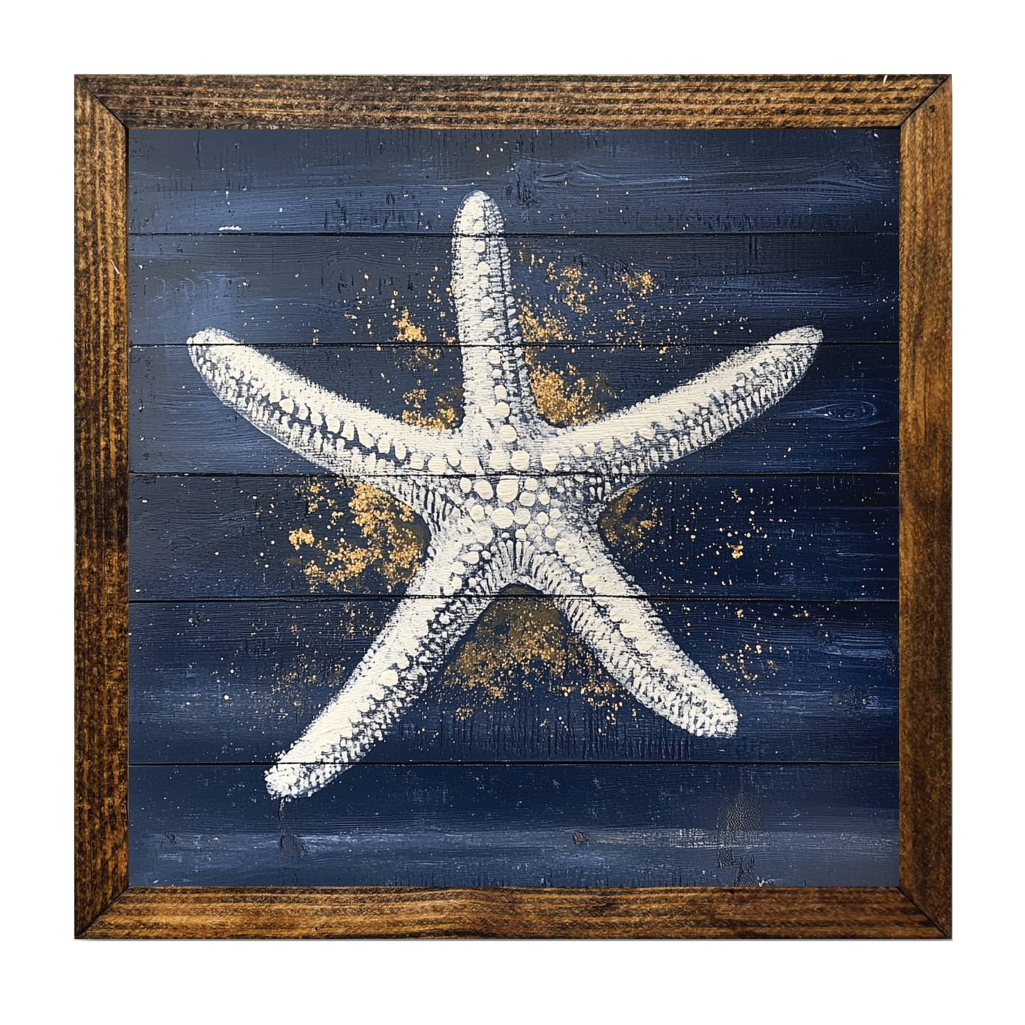 ARTISTIC SERIES TIMBERLAND- BLUE AND GOLD STARFISH