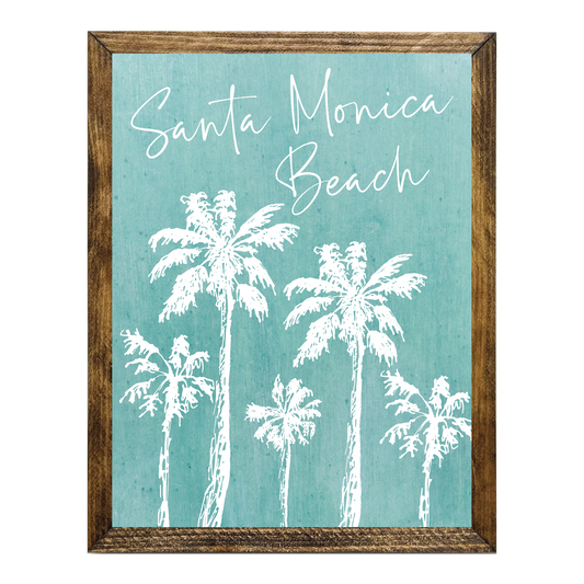 ARTISTIC SERIES TIMBERLAND-TEAL PALM TREE NAME DROP