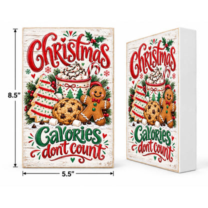Mix & Match Christmas Block 2 for $20- Christmas Calories Don't Count