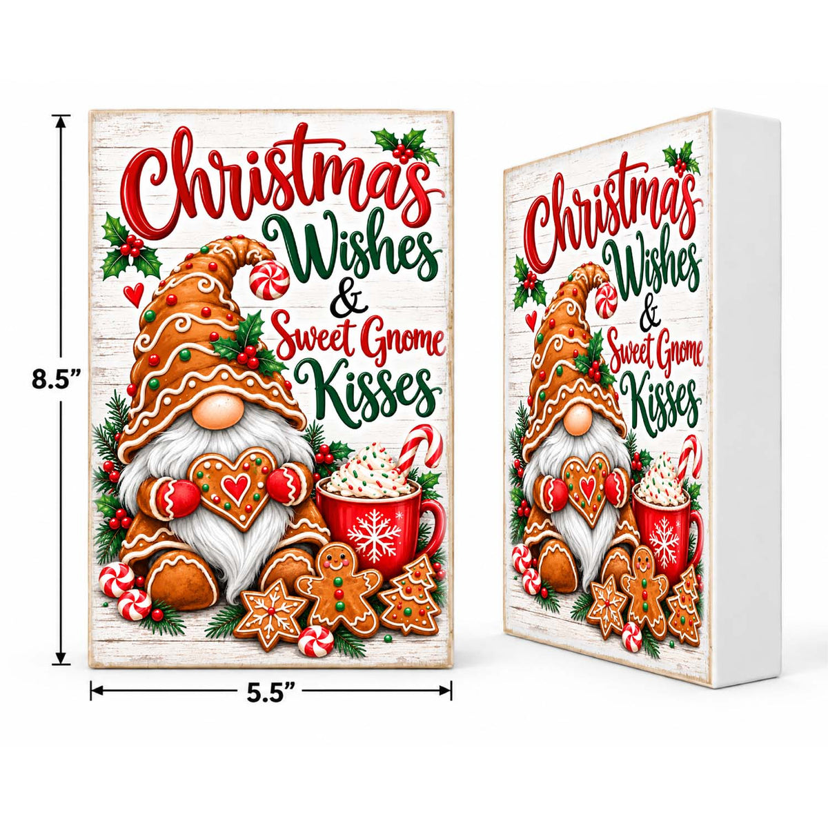 Mix & Match Christmas Block 2 for $20- Christmas Wishes and Sweet Gnome Kisses