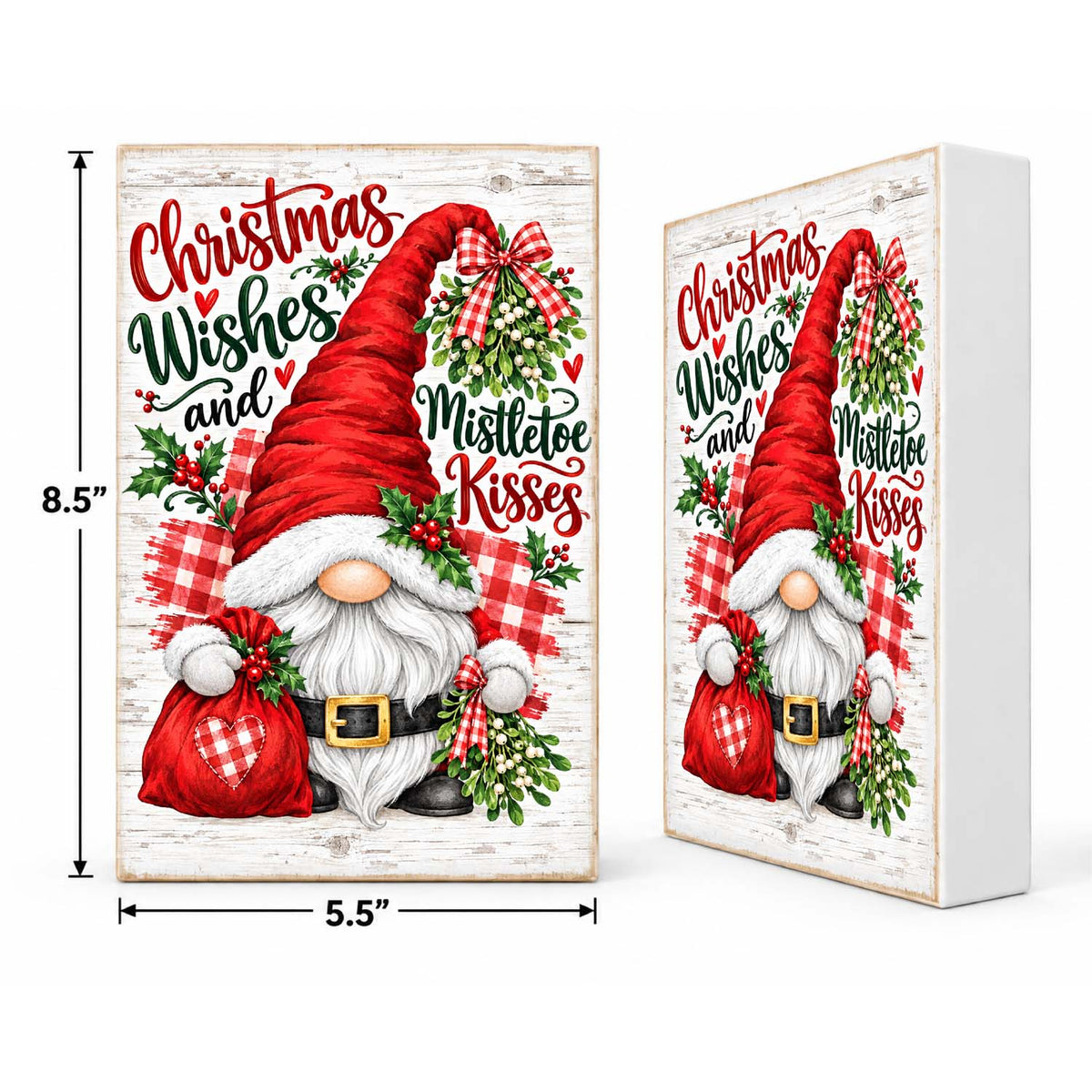 Mix & Match Christmas Block 2 for $20- Christmas Wishes and Mistletoe Kisses