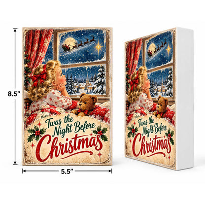 Mix & Match Christmas Block 2 for $20- Twas the Night Before Christmas Retro Girl