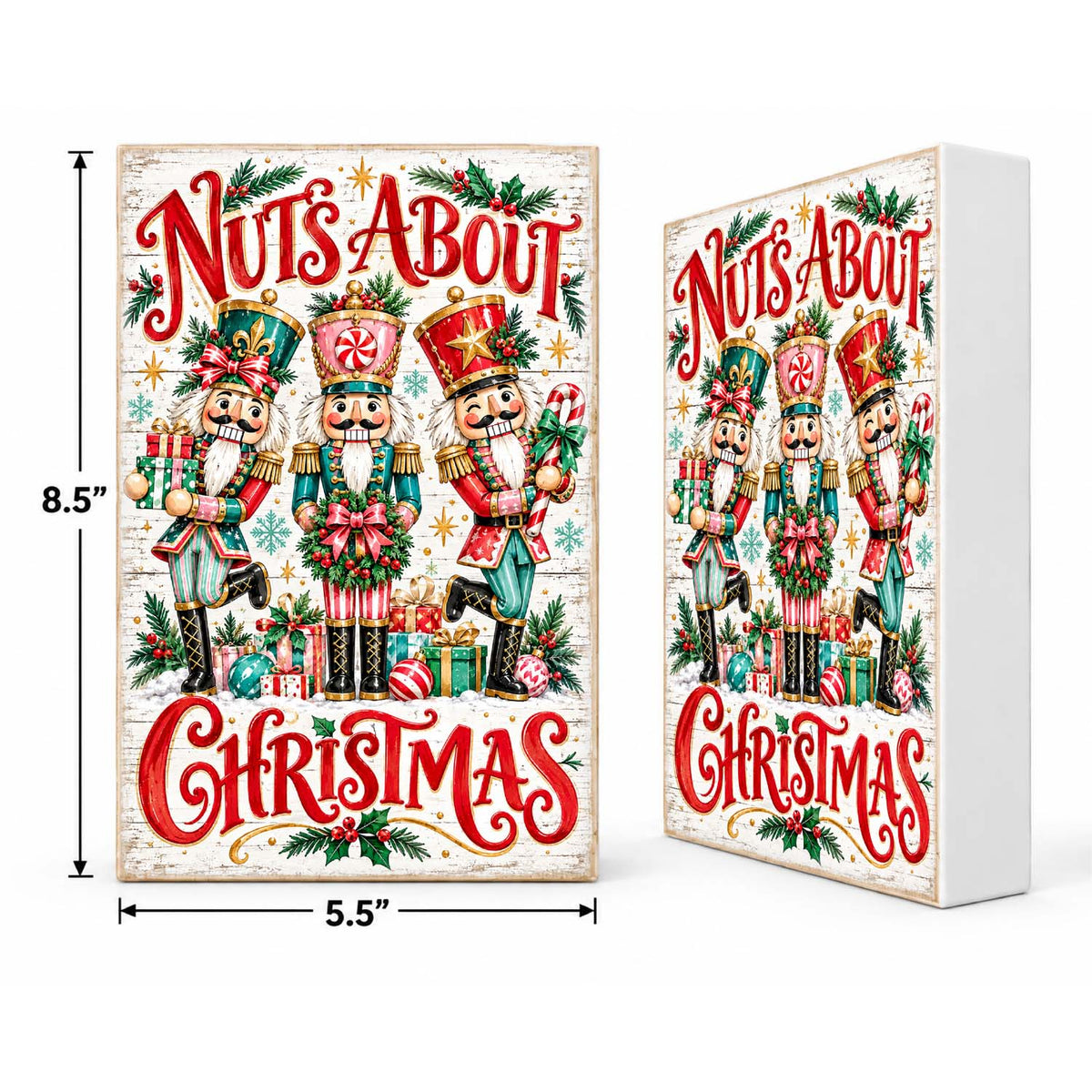 Mix & Match Christmas Block 2 for $20- Nuts about Christmas