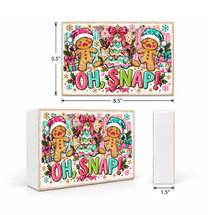 Mix & Match Christmas Block 2 for $20- Oh Snap Gingerbread