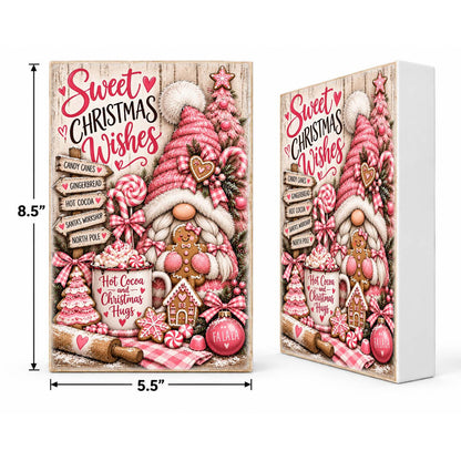 Mix & Match Christmas Block 2 for $20- Pink Gnome Sweet Christmas Wishes