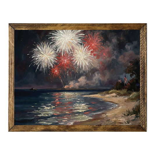 TIMBERLAND FRAME FIREWORKS OVER THE BEACH 1