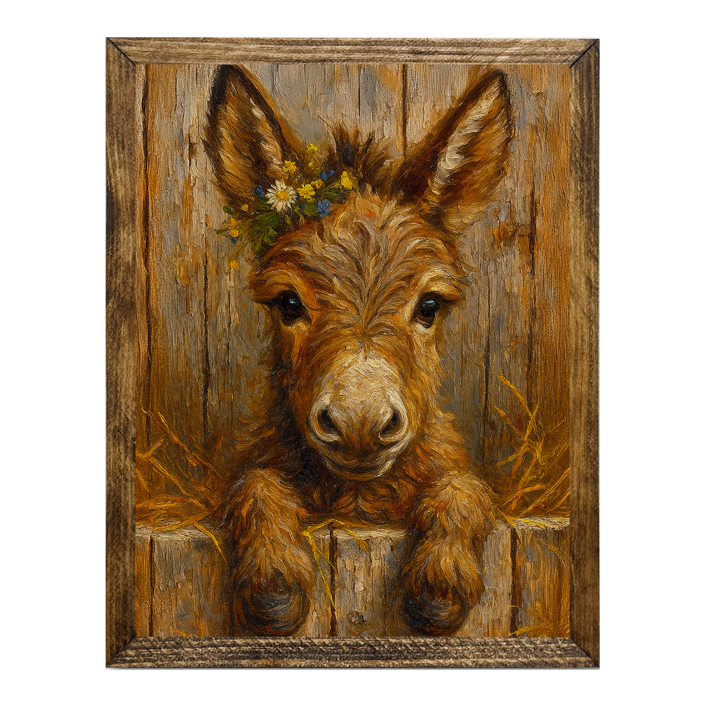 ARTISTIC SERIES TIMBERLAND-CUTE DONKEY FLORALS