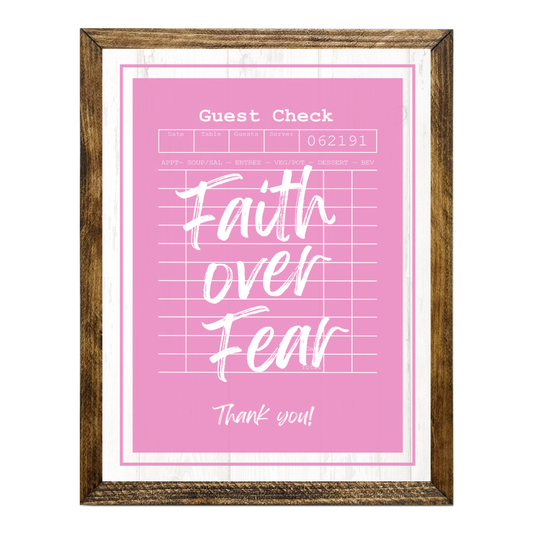 TIMBERLAND "GUEST CHECK SERIES"- FAITH OVER FEAR