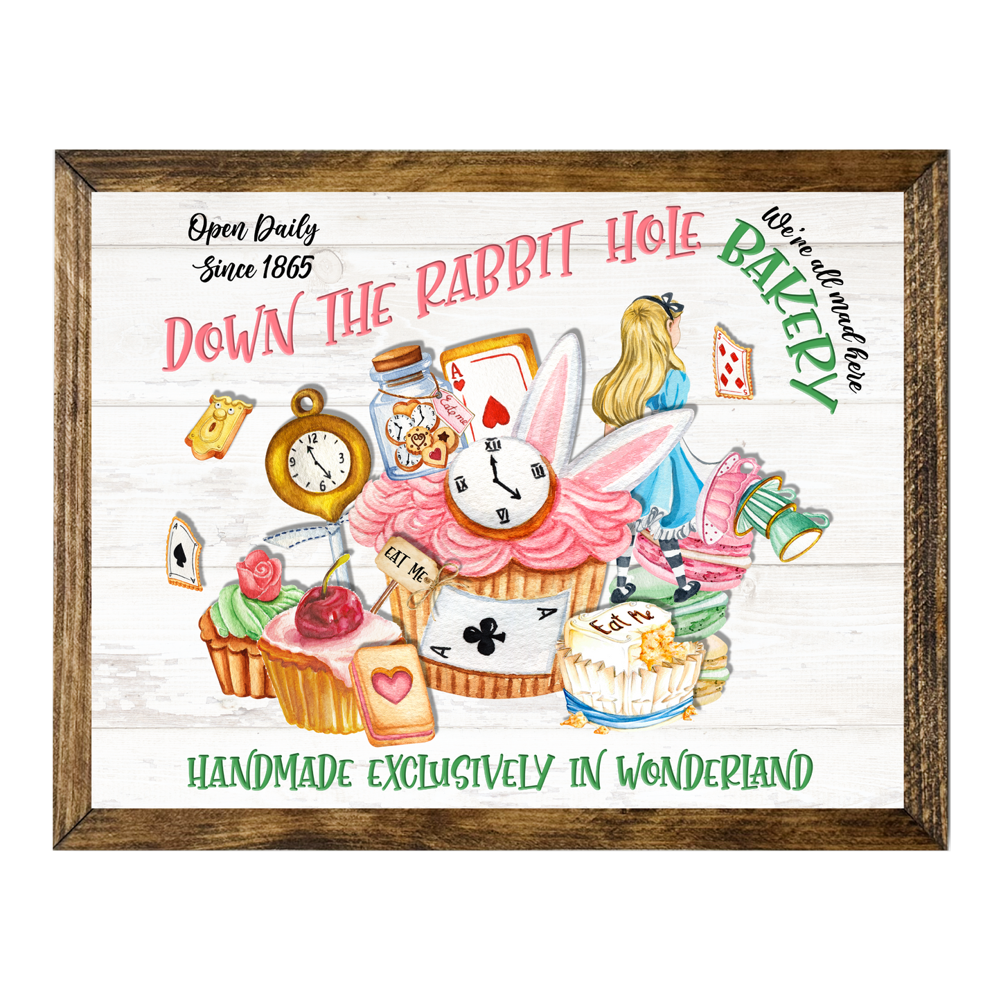 TIMBERLAND FRAME DOWN THE RABBIT HOLE BAKERY