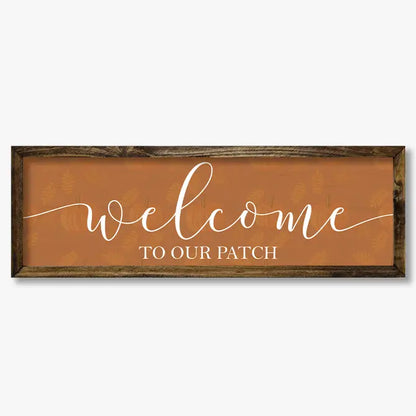 TIMBERLAND FRAME WELCOME TO OUR PATCH