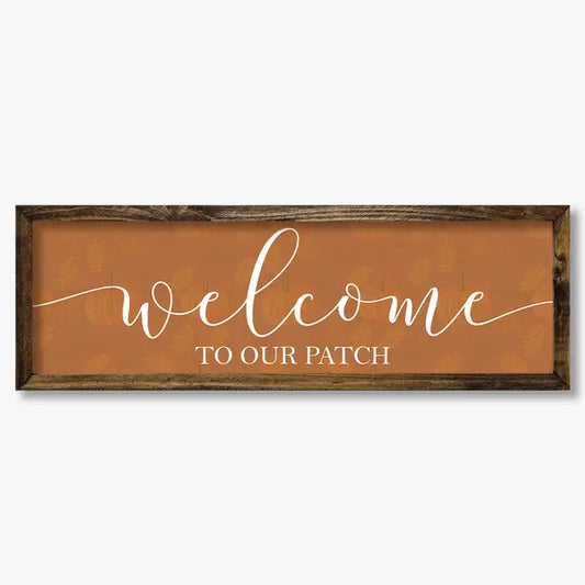 TIMBERLAND FRAME WELCOME TO OUR PATCH