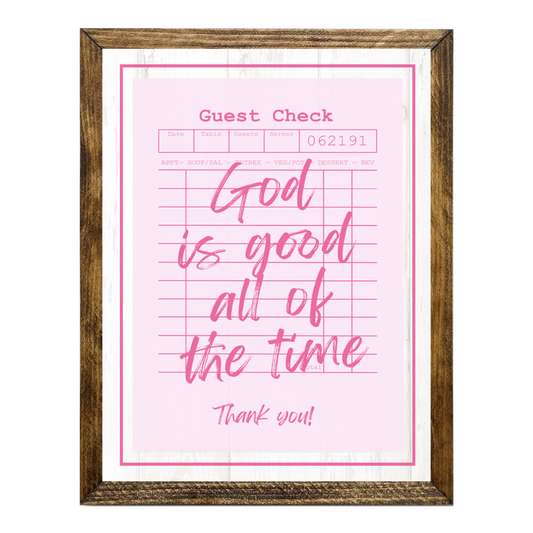 TIMBERLAND "GUEST CHECK SERIES"- GOD IS GOOD ALL OF THE TIME