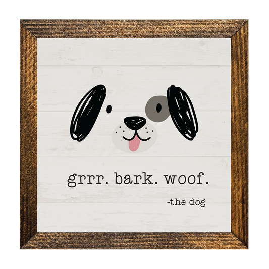TIMBERLAND FRAME GRRR. BARK. WOOF.