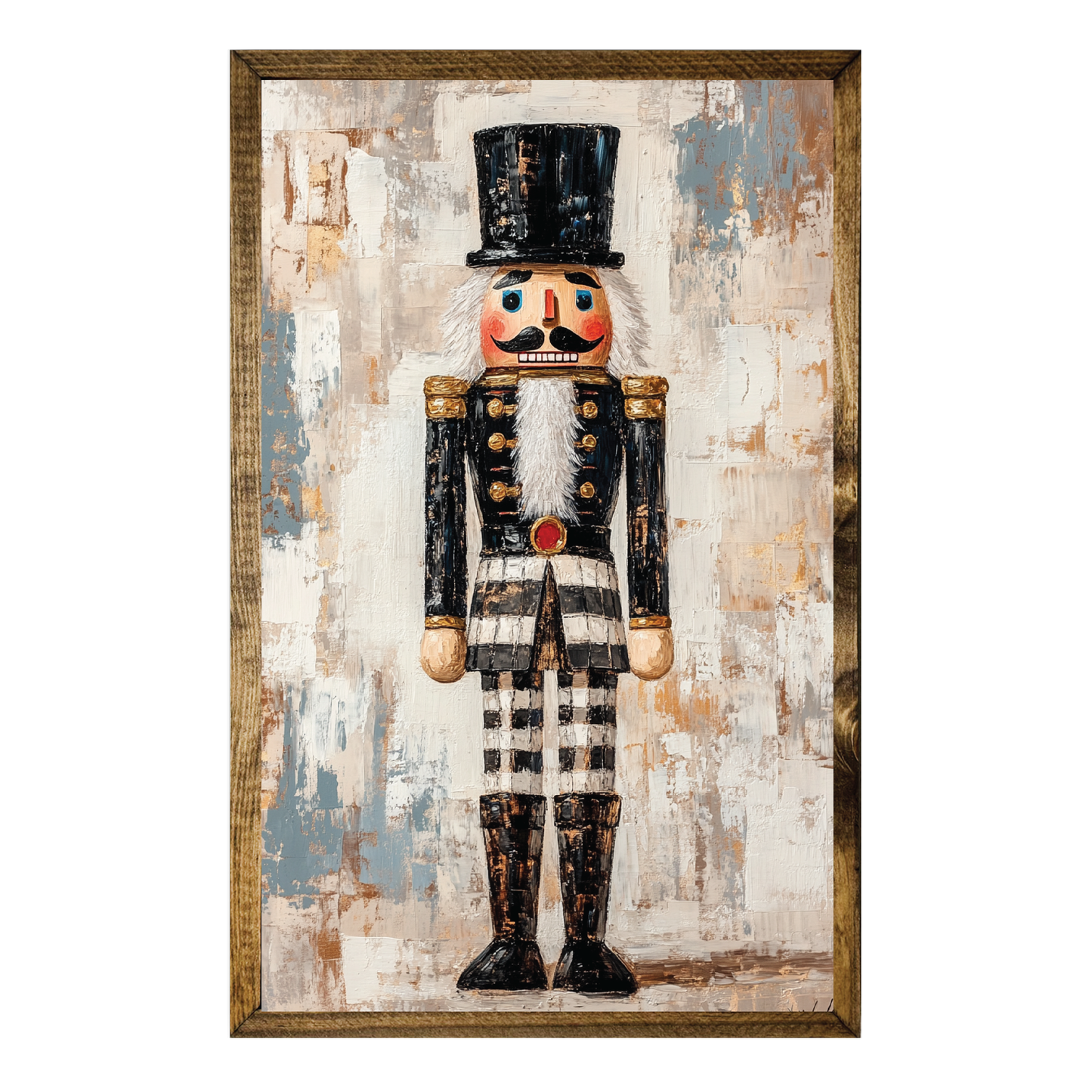ARTISTIC SERIES TIMBERLAND- NUTCRACKER PALETTE PAINT CHECK